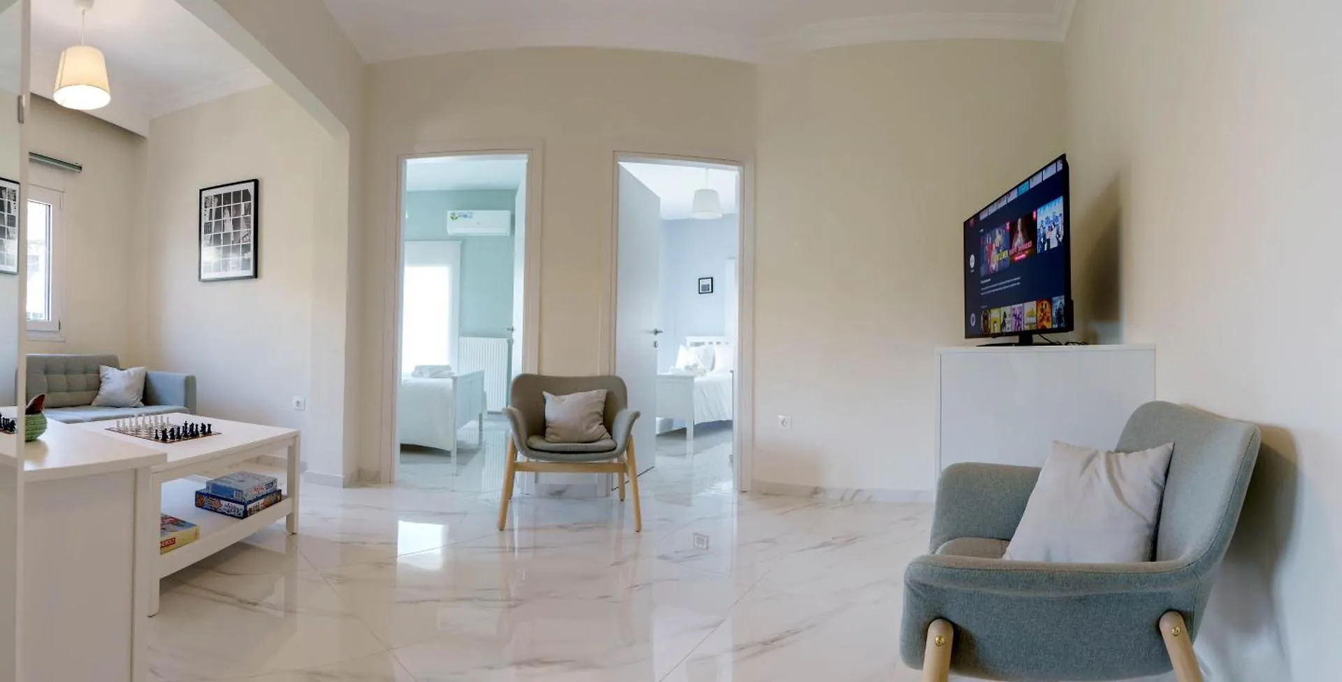White Luxury Apartment 塞萨洛尼基